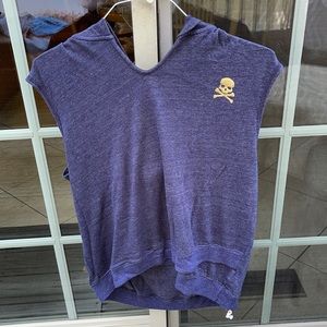 SoulCycle sleeveless hoodie
